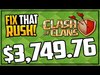 I SPENT $3,749.76 on Clash of Clans - Fix That Rush Episode 