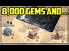8,000 GEMS to War in Clash of Clans? Peter17$ RETURNS - SURP...