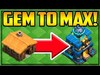 Gem To Max - Clash of Clans Gem That Rush NO HEROES Episode 