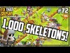 THOUSANDS of Skeletons - 3,000 Free Gems! Clash of Clans Fix...