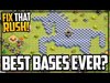 BEST Bases Ever? Links! Clash of Clans Fix That Rush #82