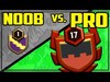 NOOB Vs. PRO - Clash of Clans Level 1 Clan faces Level 17 in