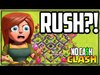 I HAVE to RUSH... Clash of Clans No Cash Clash #24