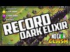 HUGE Record Dark Elixir FREE - No Cash Clash of Clans - Gala...
