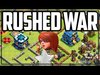Can The WORST ACCOUNTS Win? Clash of Clans 10v10 RUSHED War!