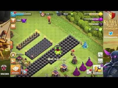 Clash of Clans Attacks and Mob