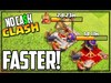 FASTER Hero Levels! Clash of Clans No Cash Clash #72
