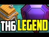 Town Hall 6 LEGEND in Clash of Clans - HOW He Did It!