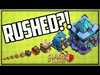 WHEN is 'RUSHING' Right? The Clash of Clans Team S
