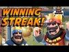 Clash Of Clans | WINNING STREAK with a SAFE deck! [1 CROWN S...