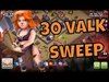 27-30 VALKYRIE 3 STAR STRATEGY - Mass VALK Sweep! (Th9 - Th1...