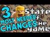3 UPDATE CHANGES I'd Like to See In Clash of Clans [FRIENDLY...
