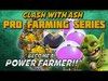 FARMING my LAVA WALLS! the GRIND is REAL! Clash Of Clans Far...