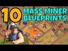 10 Mass Miner Blueprints for Th11 - Ring Base & Anti 3 Strat