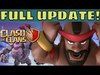 Clash Of Clans UPDATE! LVL 45 HEROES?! LVL 12 WALLS?!?! SAY 