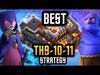 BEST STRATEGY at Th9 Th10 Th11 :: HOW TO EXPLOIT BASE WEAKNE
