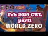 【Clash of Clans】WORLD ZERO vs Feb 2019 CWL part1【3starattack...