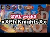 【Clash of Clans】EWL S6W5 WORLD ZERO  vs xXPh KnightsXx【3star...