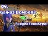 【クラクラ】CWL生放送！GaihaziBomber2 vs ForgedFromSteel
